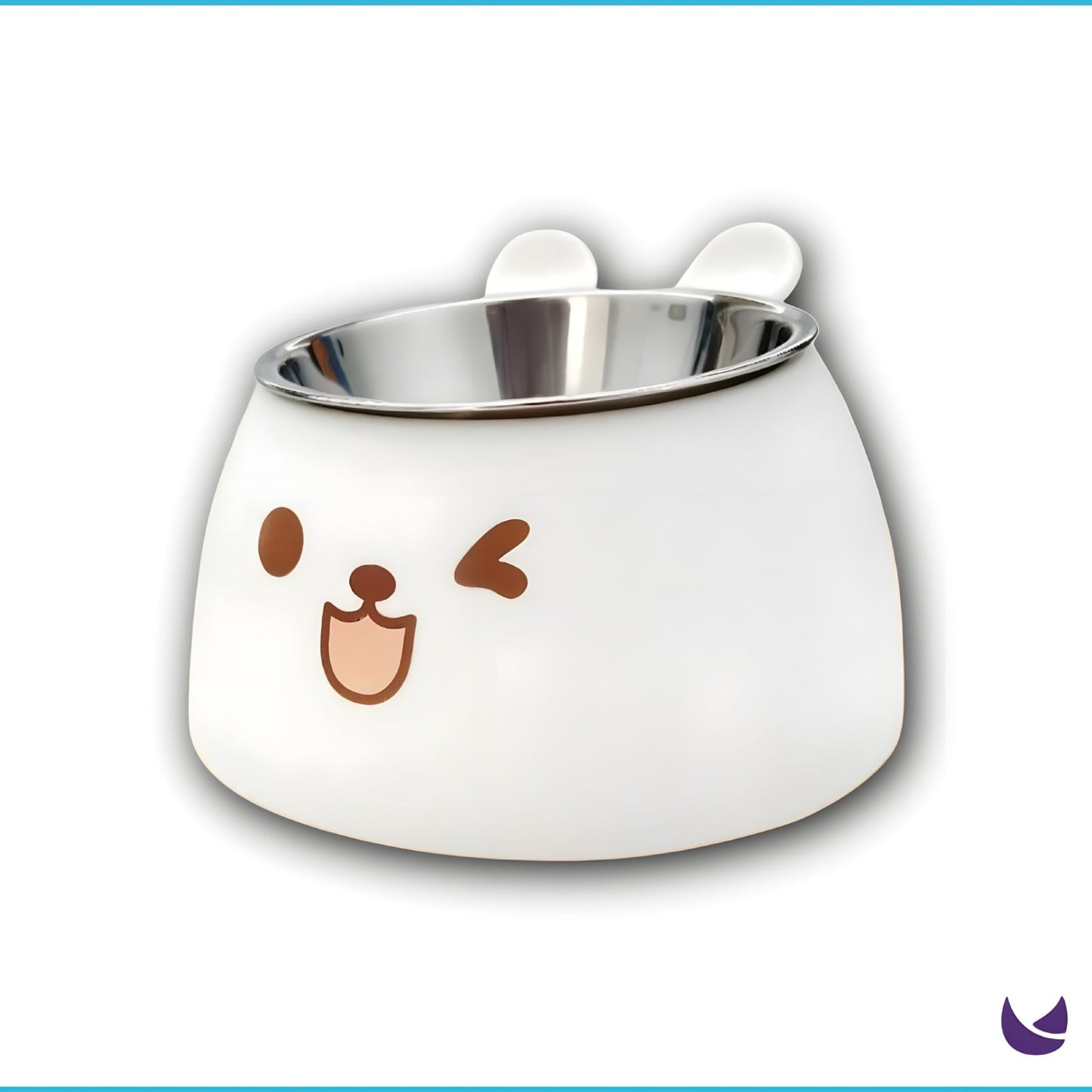 Cute Cartoon Stainless Steel Cat Bowl