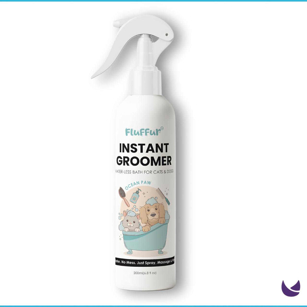 Fluffur Instant Waterless Grooming Shampoo For Cats And Dogs 200 ML