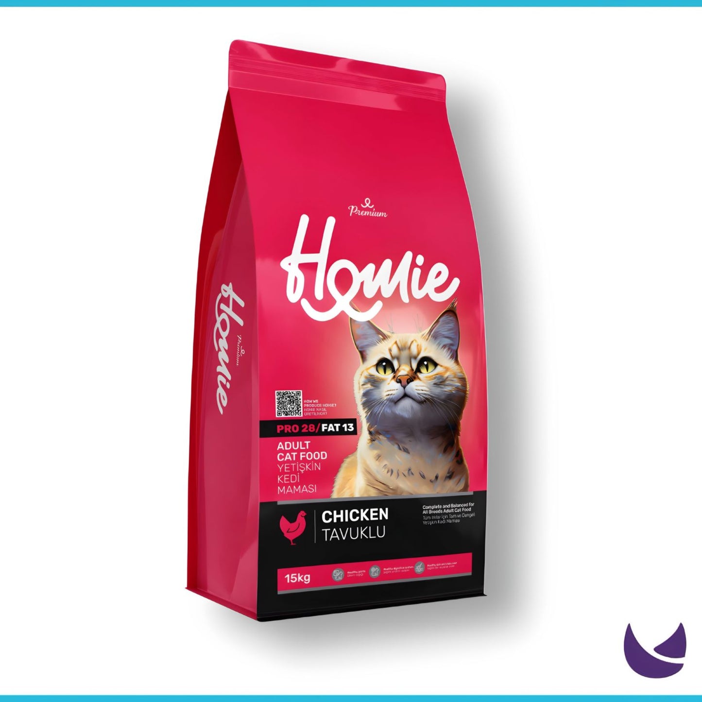 Homie Premium Adult Cat Food - Chicken