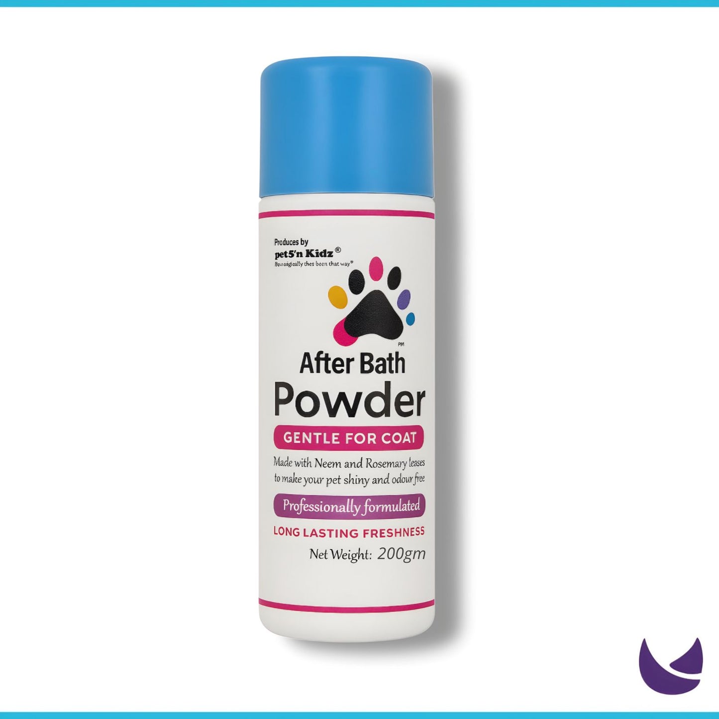 After-Bath Dry Powder for Cats & Dogs