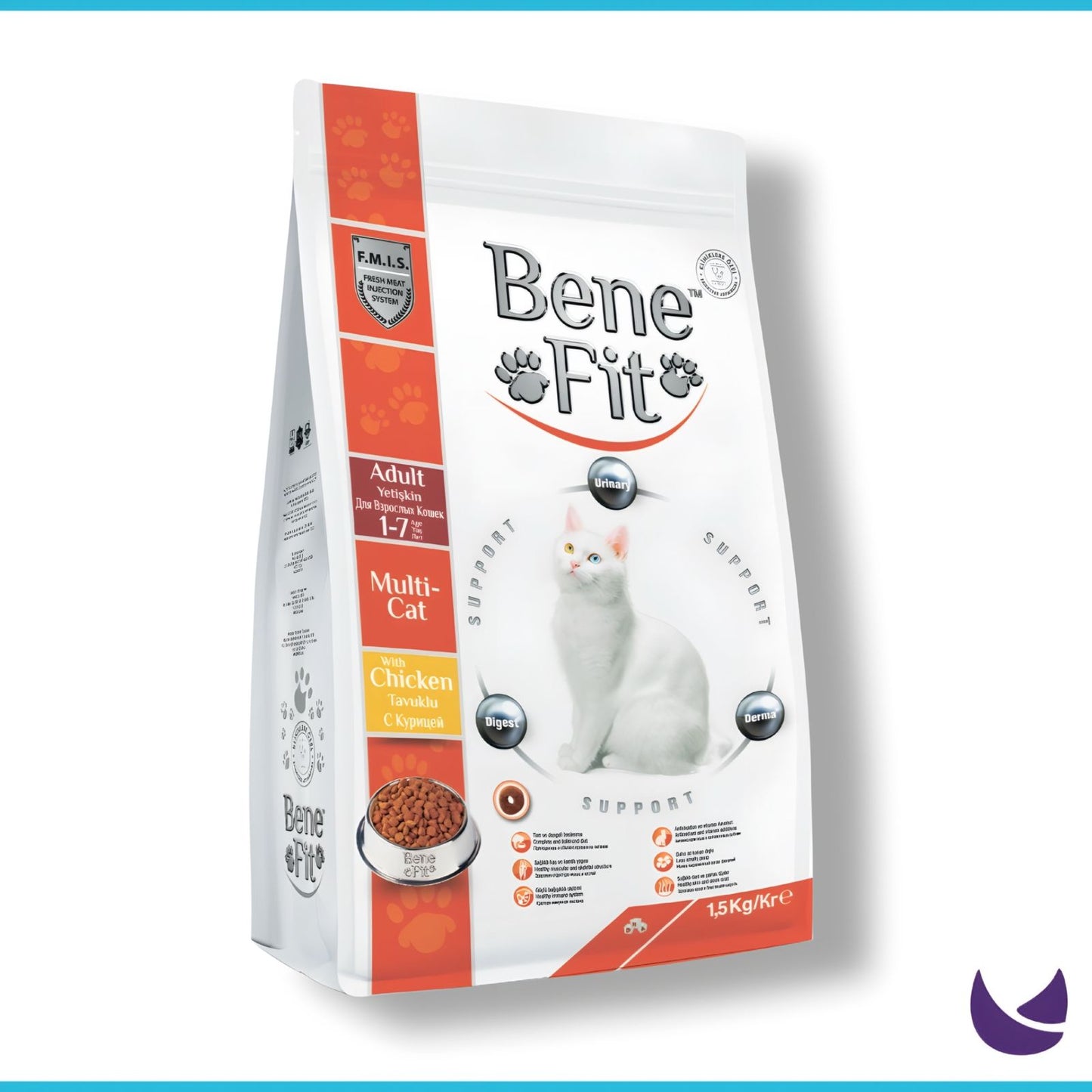 Benefit Adult Multi-Cat Chicken Formula – 1.5 kg