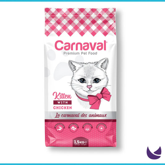 Carnaval Premium Kitten Food With Chicken