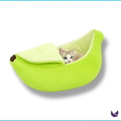 Cat Banana Bed and House