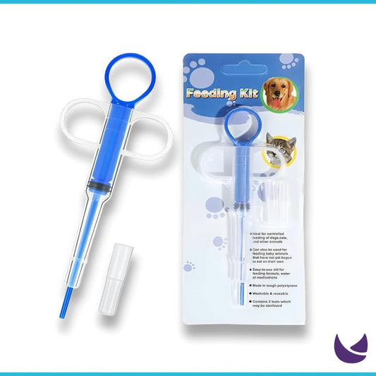 Cat Tablet Feeding Kit - Pill Shooter Syringe