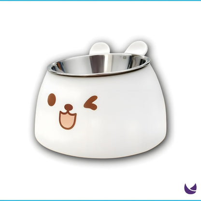 Cute Cartoon Stainless Steel Cat Bowl