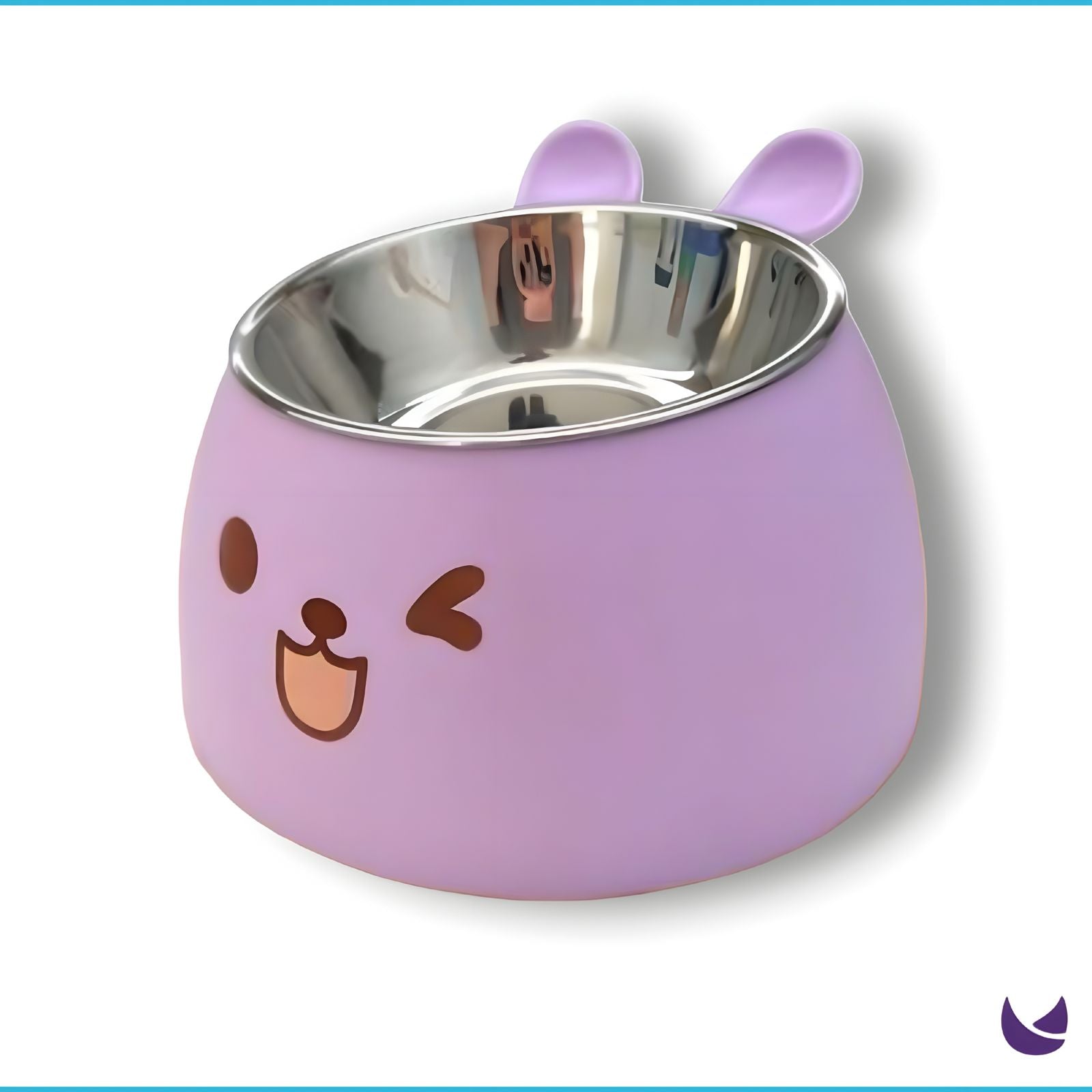 Cute Cartoon Stainless Steel Cat Bowl 1