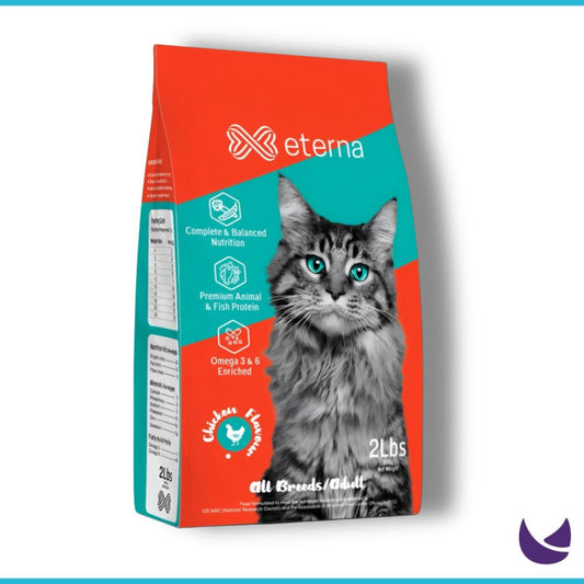 Eterna Adult Cat Food Premium Quality-Chicken Flavour (1kg)