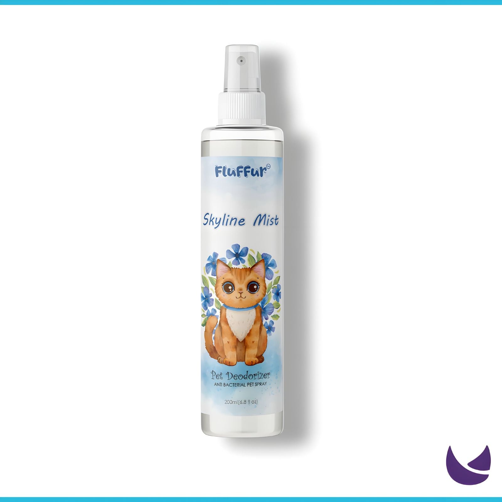 Fluffur Skyline Mist Pet Deodorizer Spray – 200 ML