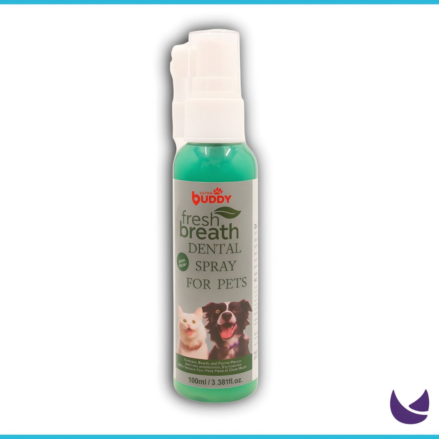 Fresh Breath Dental Spray for Cats and Dogs