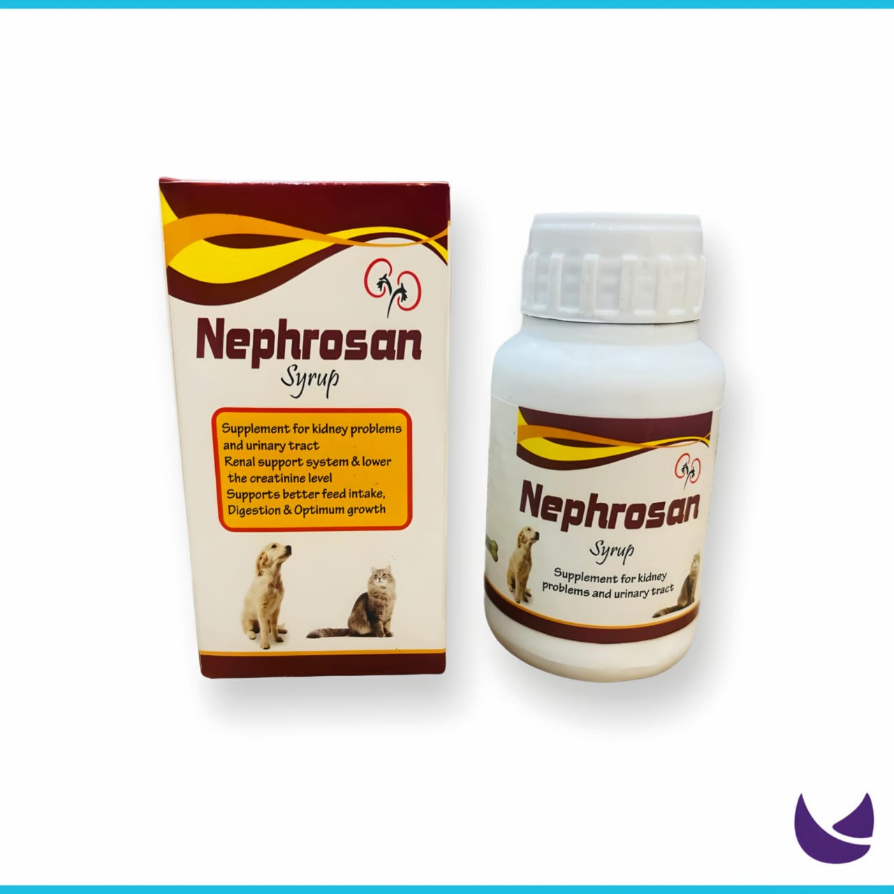 Nephrosan Syrup | Pets Supplement for Kidneys and Urinary Tract