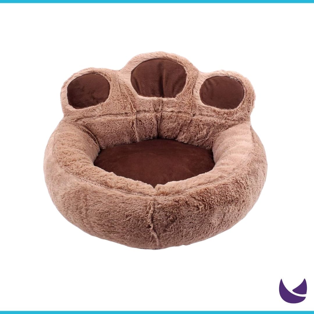 Paw-Shaped Pet Bed | Soft and Comfortable