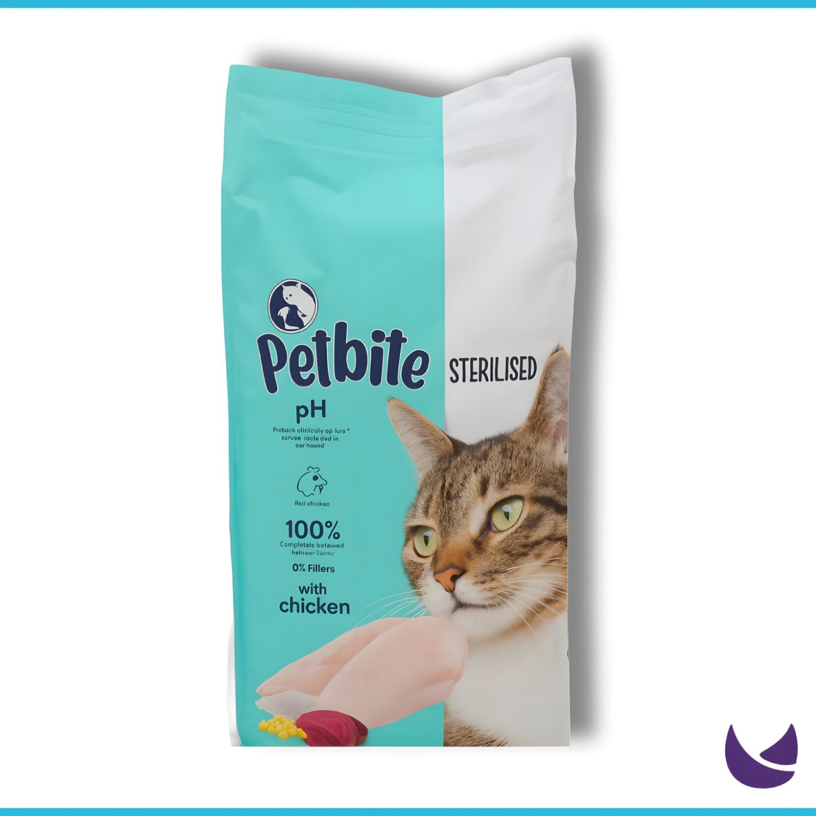 Pet Bite Sterilised Adult Dry Cat Food Chicken - 1 KG