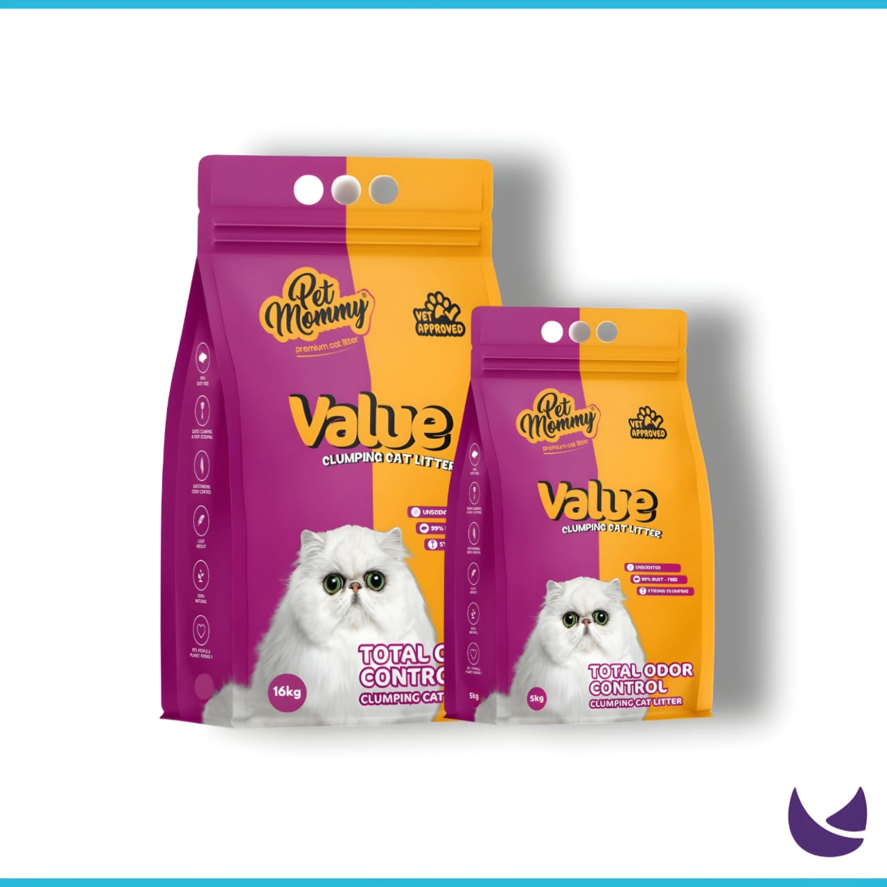 Pet Mommy Value Clumping Cat Litter