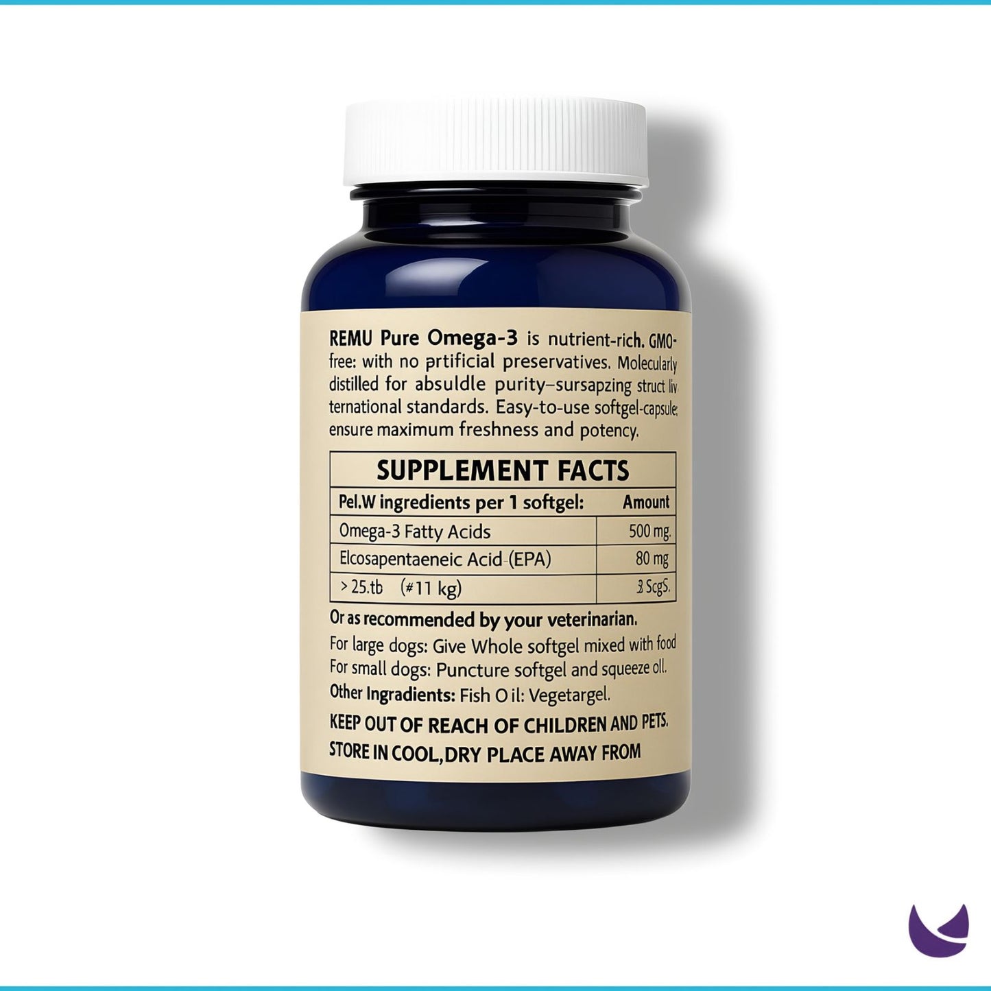 Remu Omega 3 Fish Oil