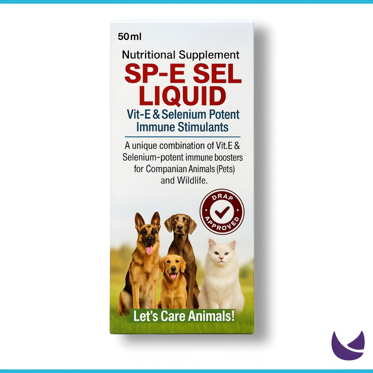 SP-E Sel Liquid Pet Immunity Booster
