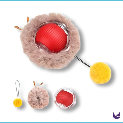 Smart Automatic Cat Ball Plush Toy for Cats