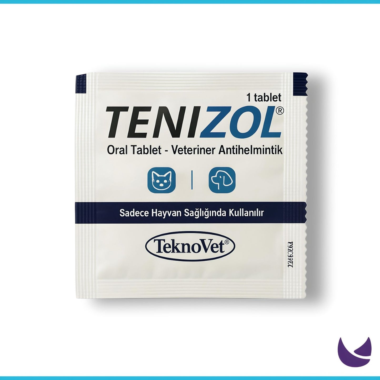 Tenizol Pet Dewormer – Broad-Spectrum Oral Tablets for Cats & Dogs