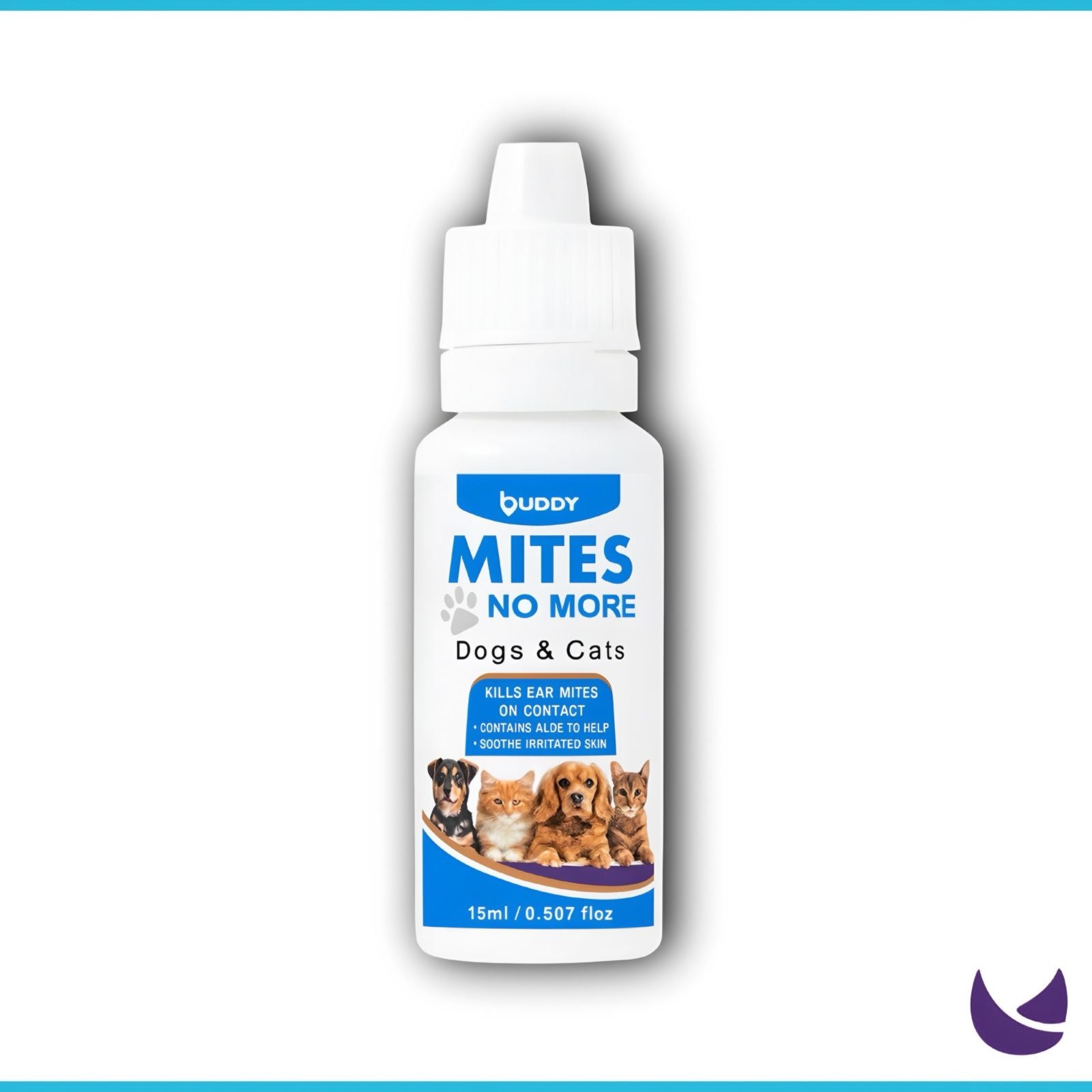 Thai Buddy Ear Mite Treatment for Dogs & Cats