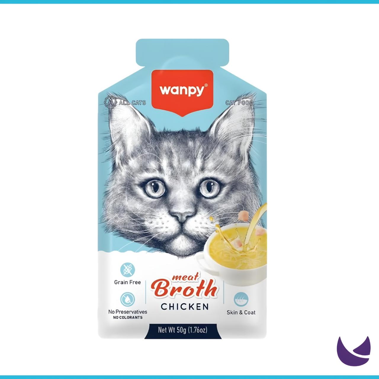 Wanpy Meat Broth Cat Soup – 50 Gram