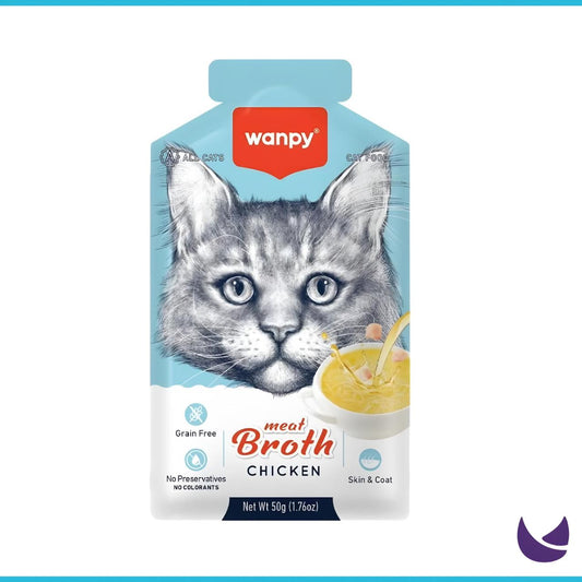 Wanpy Meat Broth Cat Soup – 50 Gram