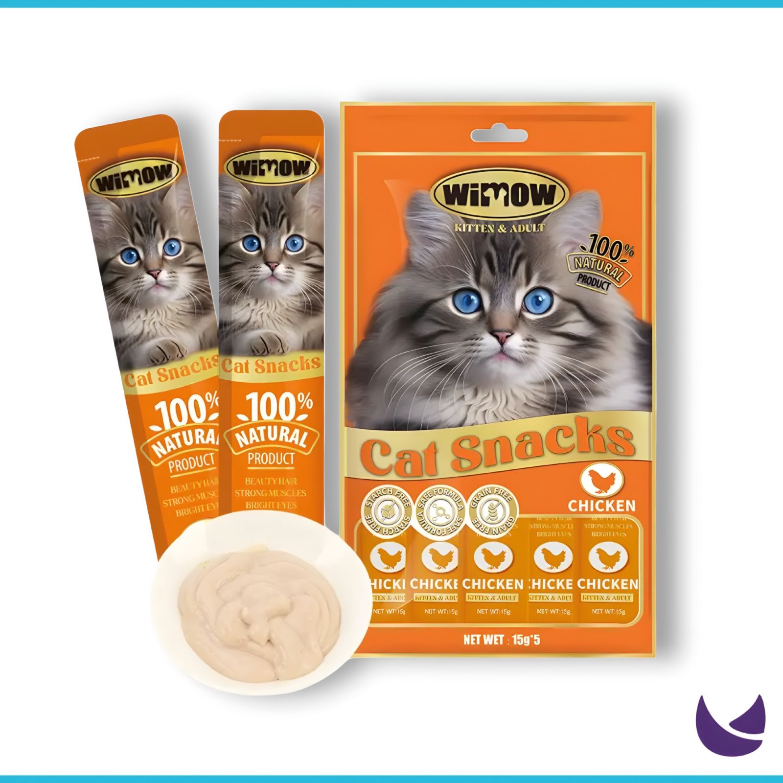 Wimow Cat Creamy Treat 5 Strips