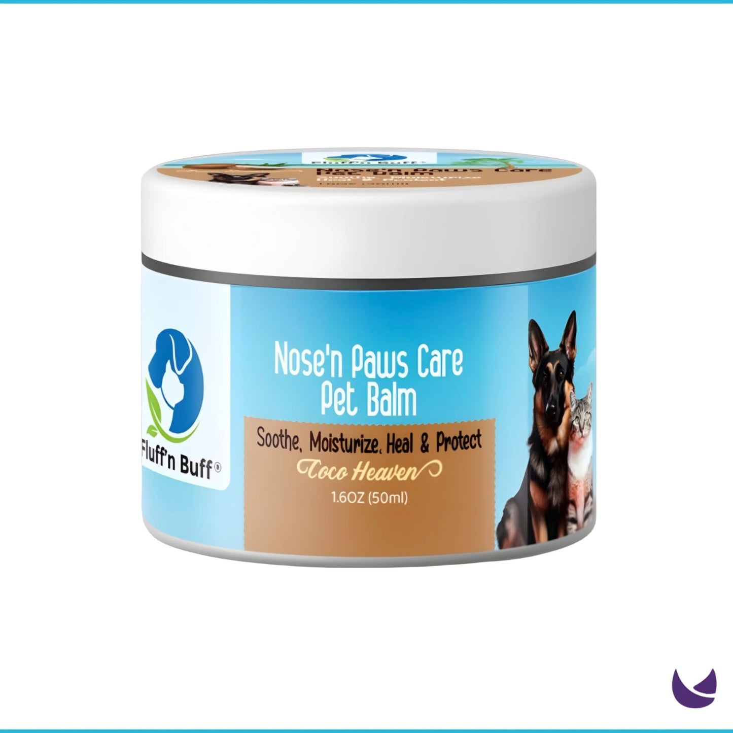 Fluff n Buff Paws n Nose Care Balm