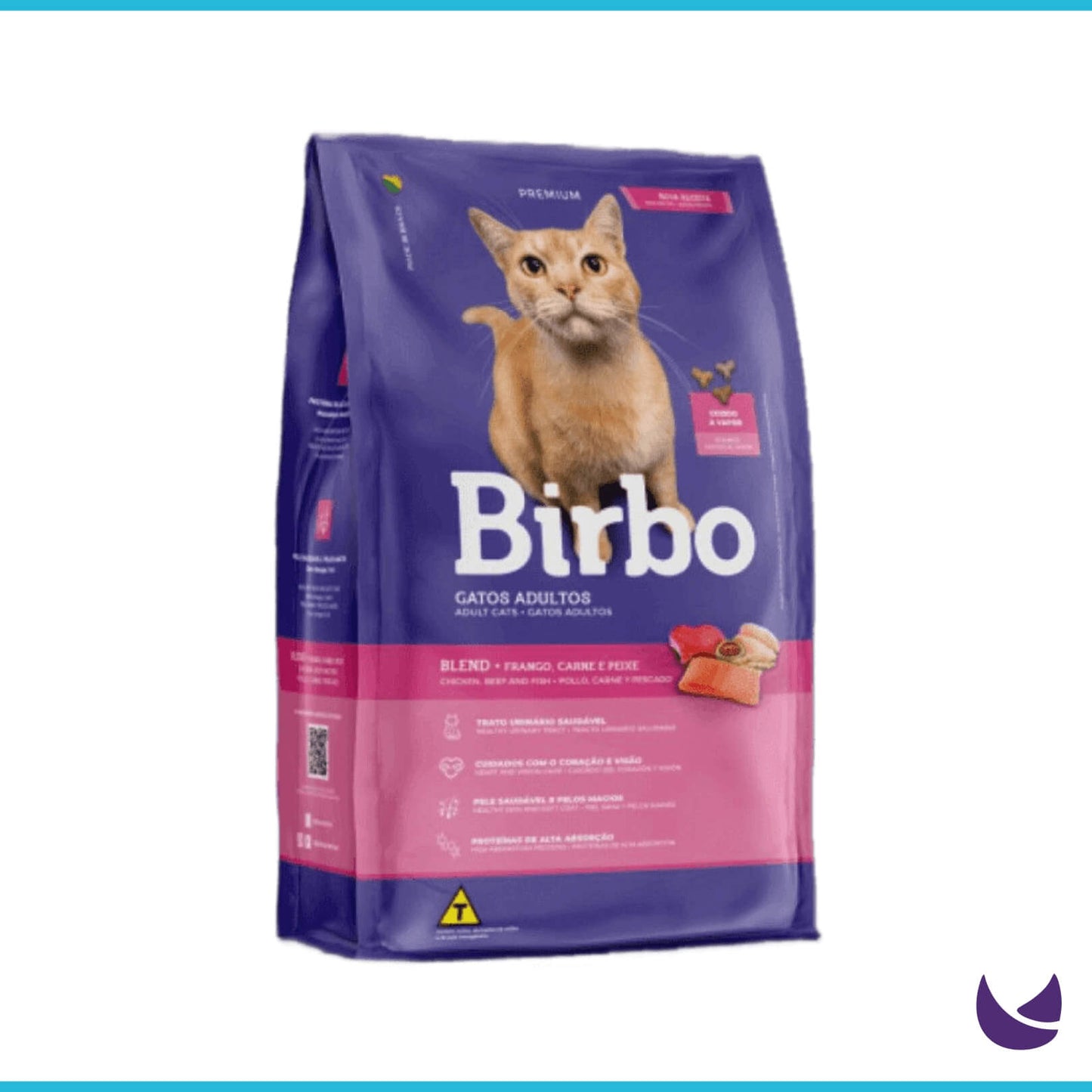 Birbo Chicken Fish Blend Adult Cat Food