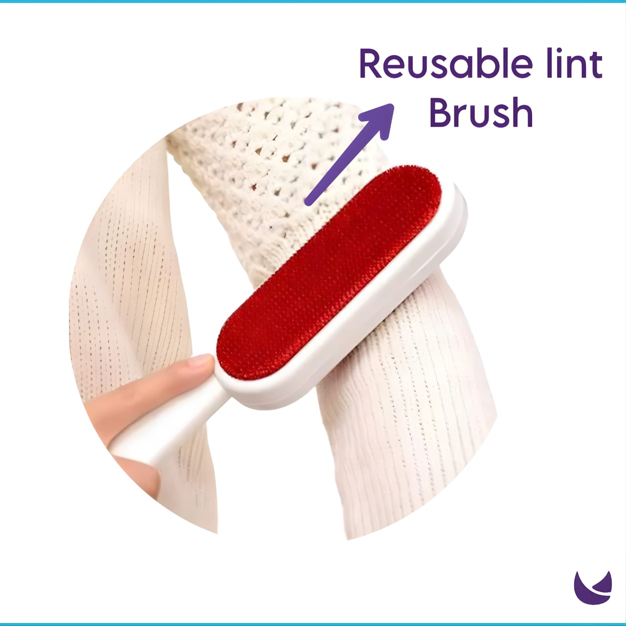 Double-Sided Lint Brush