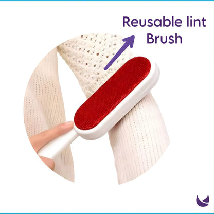 Double-Sided Lint Brush