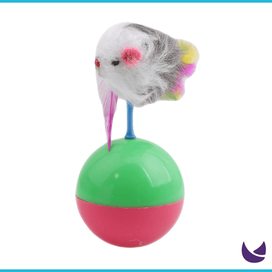 Feather Mouse Ball for Cats