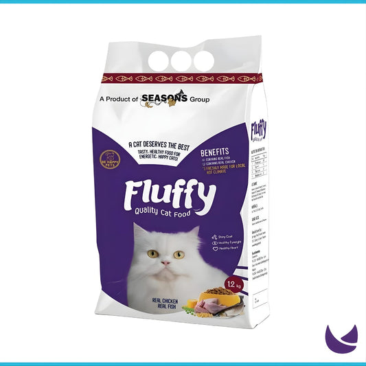 Fluffy Cat Food