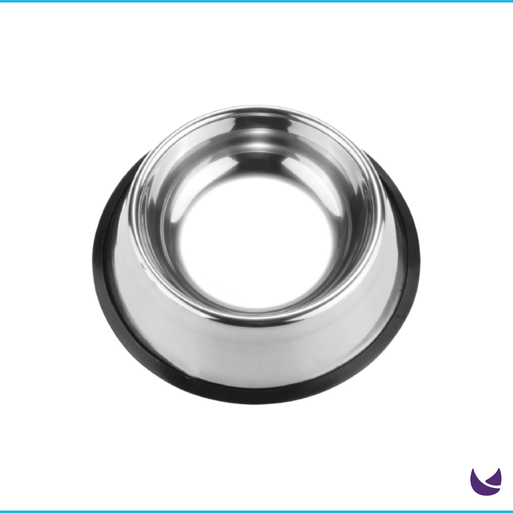 Pet stainless steel container top view