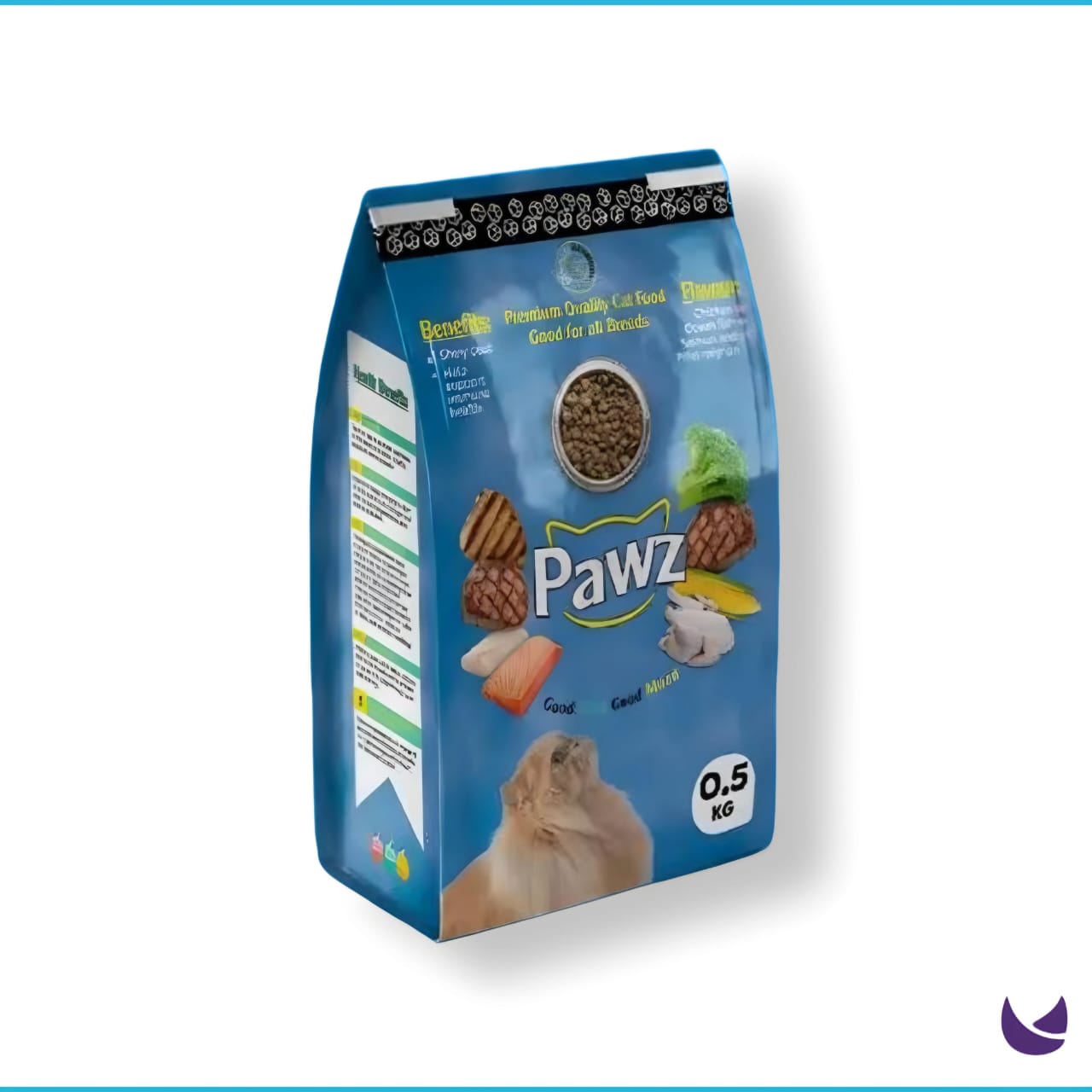 Pawz Premium Cat Food 500g