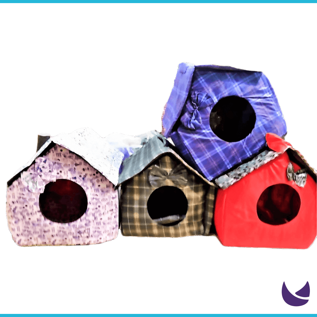 Large Colorful Pet Houses
