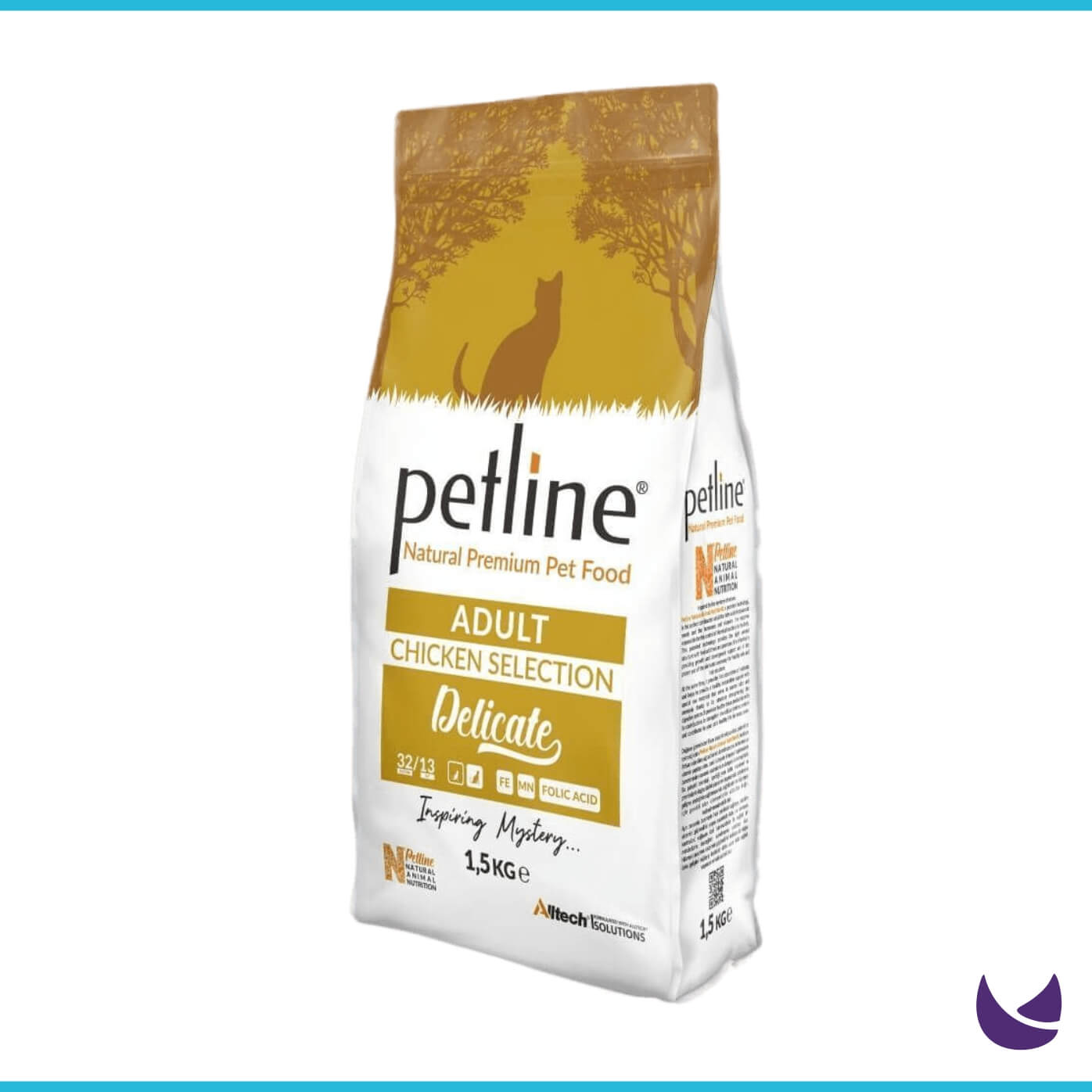 Petline Adult Cat Food Chicken Selection Delicate