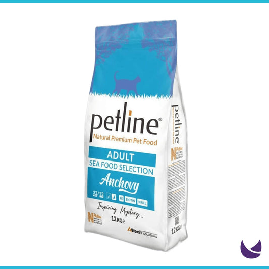 Petline Anchovy Adult Cat Food Sea Food Selection