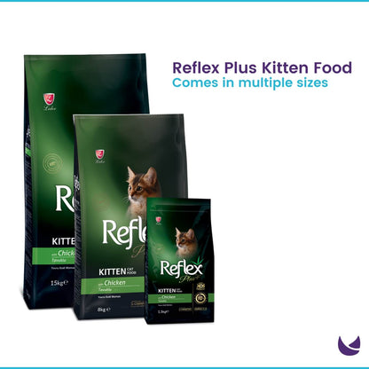 Reflex Plus Kitten Food with Chicken multiple sizes