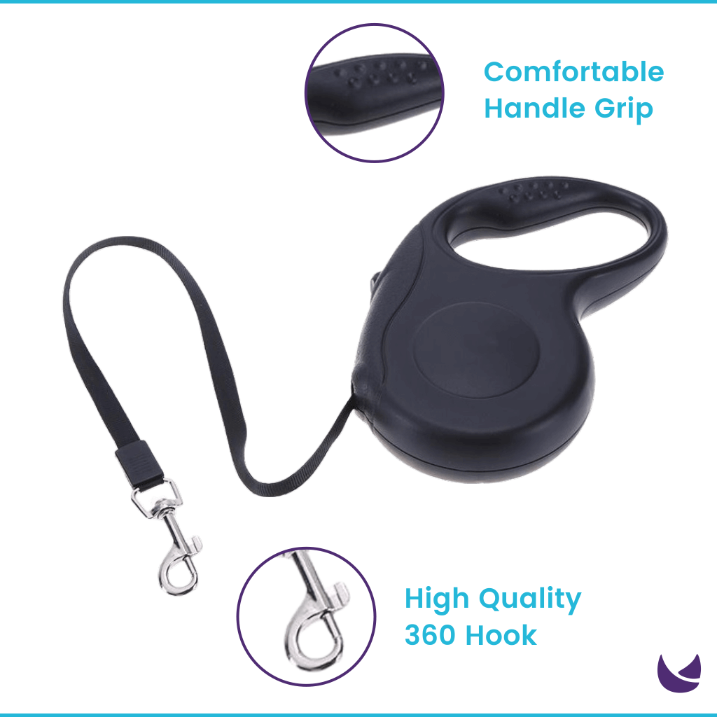 Flexible Retractable Leash for Cats and Dogs