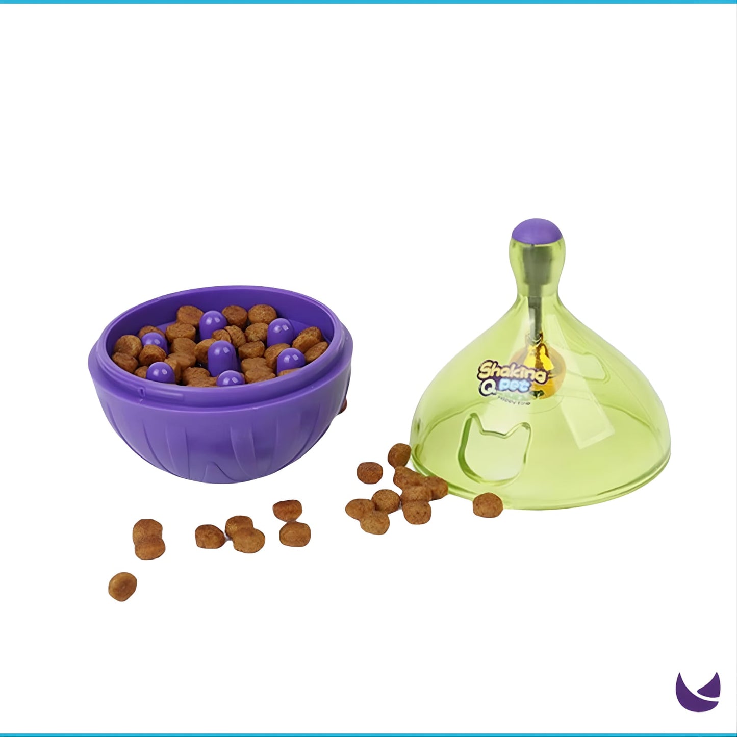 Shaking Q Pet | Interactive Food Dispenser for Cats