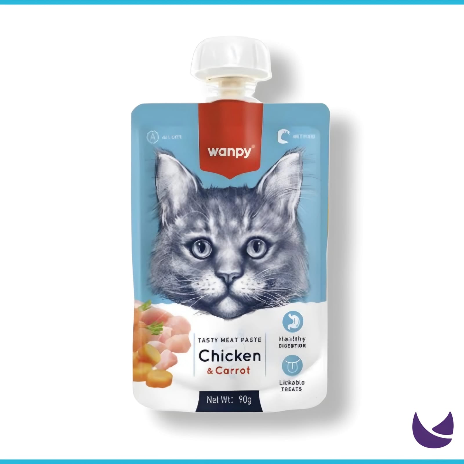 Wanpy Tasty Meat Paste | Treat for Cats – Chubby Meows