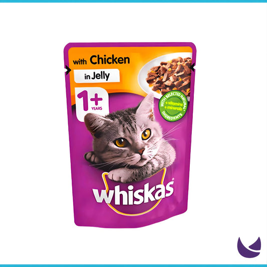 Whiskas 1+ Jelly Pouch | Mixed Flavor Selection