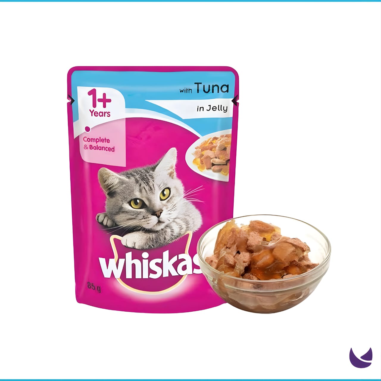 Whiskas 1+ Jelly Pouch | Mixed Flavor Selection